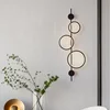 New Nordic Modern Creative Background Wall Lamp Living Room Art Bedside Bedroom Designer Study Decoration Lighting Fixtures LED 3