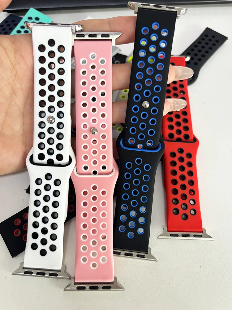 Silicone Sport Straps for Smartwatch Bands – Various Sizes Available