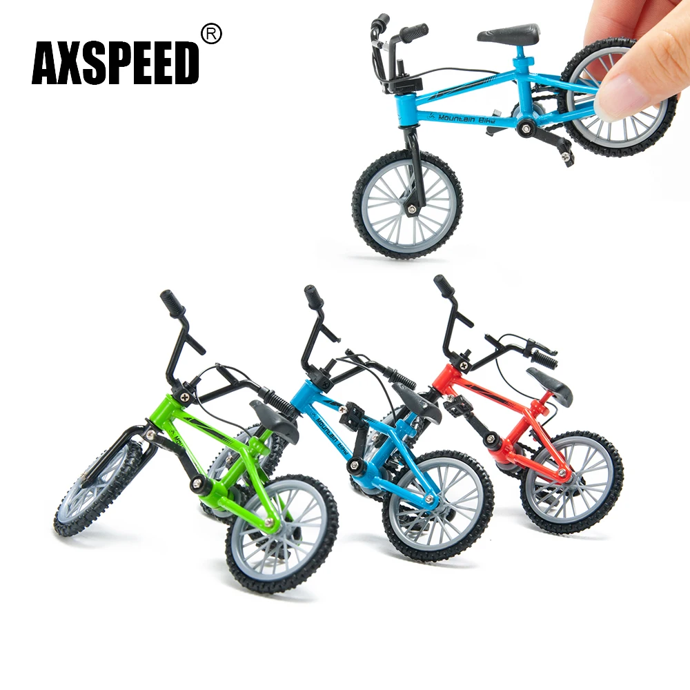 AXSPEED Simuliertes Plastik-Mini-Fahrrad für Axial SCX10 Redcat Tamiya 1/10 RC Modellauto Dekorationsteile