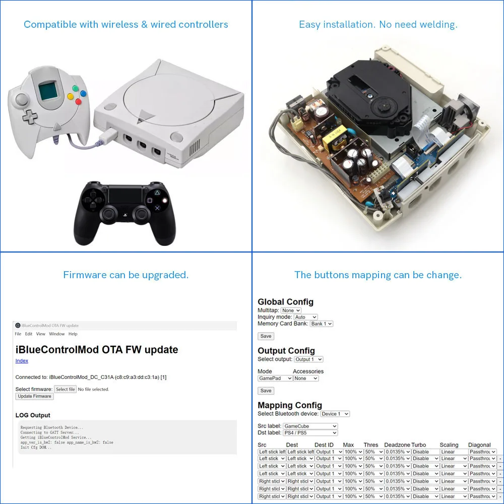 Cavo Di Ricambio Per Controller Sega Dreamcast - Cavo Nero Per Console