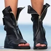 2025 Spring Autumn New Womens Sandals Simple Comfort Women Shoe Versatile Light Womens Single Boots Casual Women's Leather Shoes 2