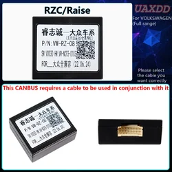 Premium 2 Din Car Multimedia Decoder with CAN Bus Integration (For VOLKSWAGEN)