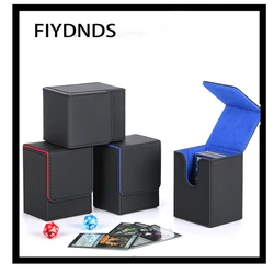100+Hot Trading Card Deck Box Holder Large MTG Card Organizer Storage Collectible Game Card Cases Protectors Container