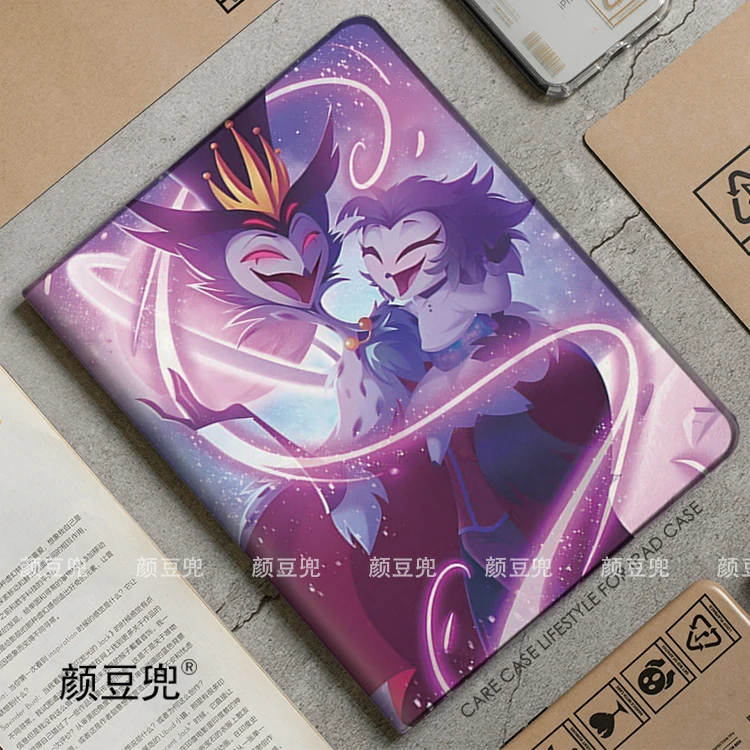 

Hazbin Hotel Anime Helluva Boss Fall für iPad Air 4 5 10,9 Mini 5 6 Fall Luxus Silikon für Pro 12,9 11 iPad 10. Schutz