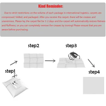 Gray Carpet for Living Room Plush Rug Bed Room Floor Fluffy Mats Anti-slip Home Decor Rugs Soft Velvet Carpets Kids Room Blanket 6