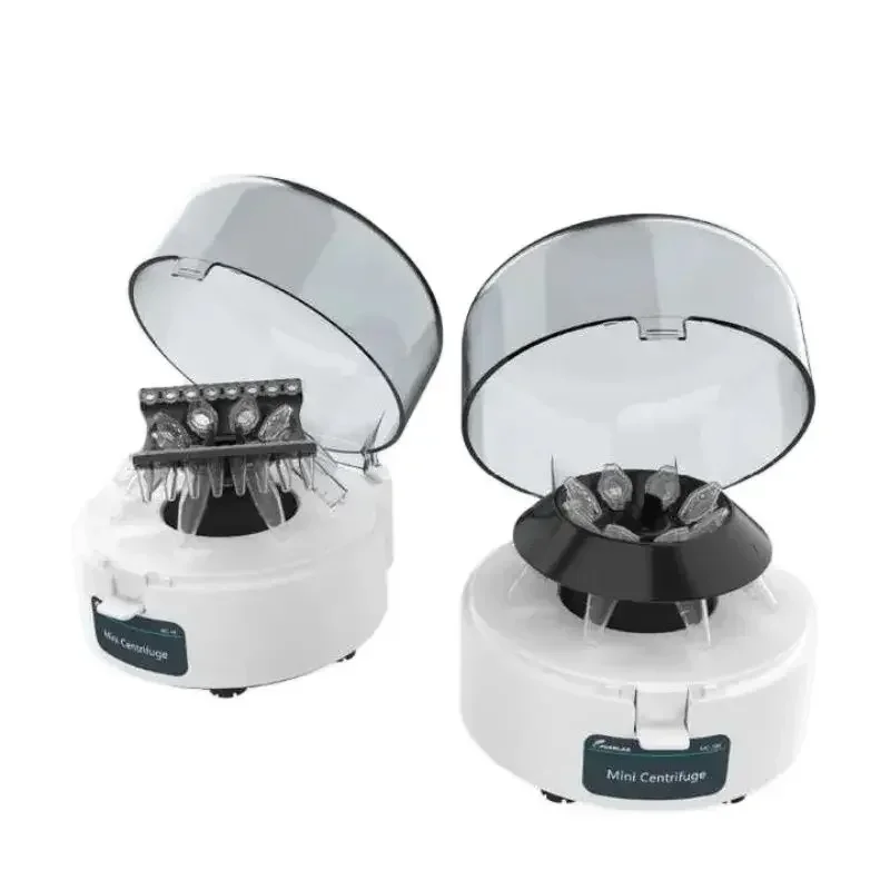 실험실 Pcr 미니 원심분리기, 디지털 고속 플라즈마 원심분리기, 4000rpm, 7000rpm, 0.2, 0.5, 1.5, 2ml 원심분리기 튜브