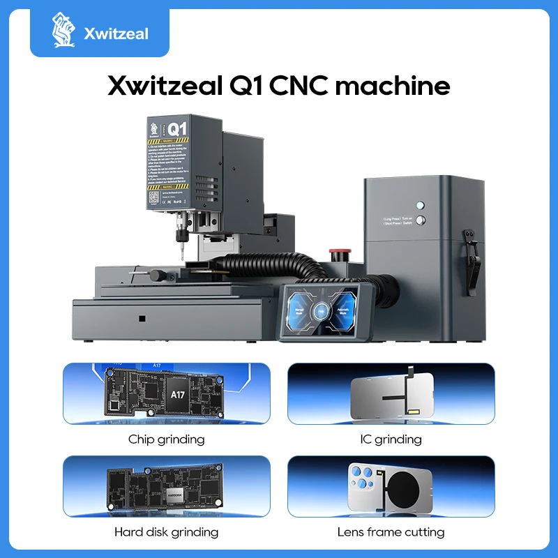 Xwitzeal Q1 Fully Automatic CNC Mobile Phone IC Chip Grinding