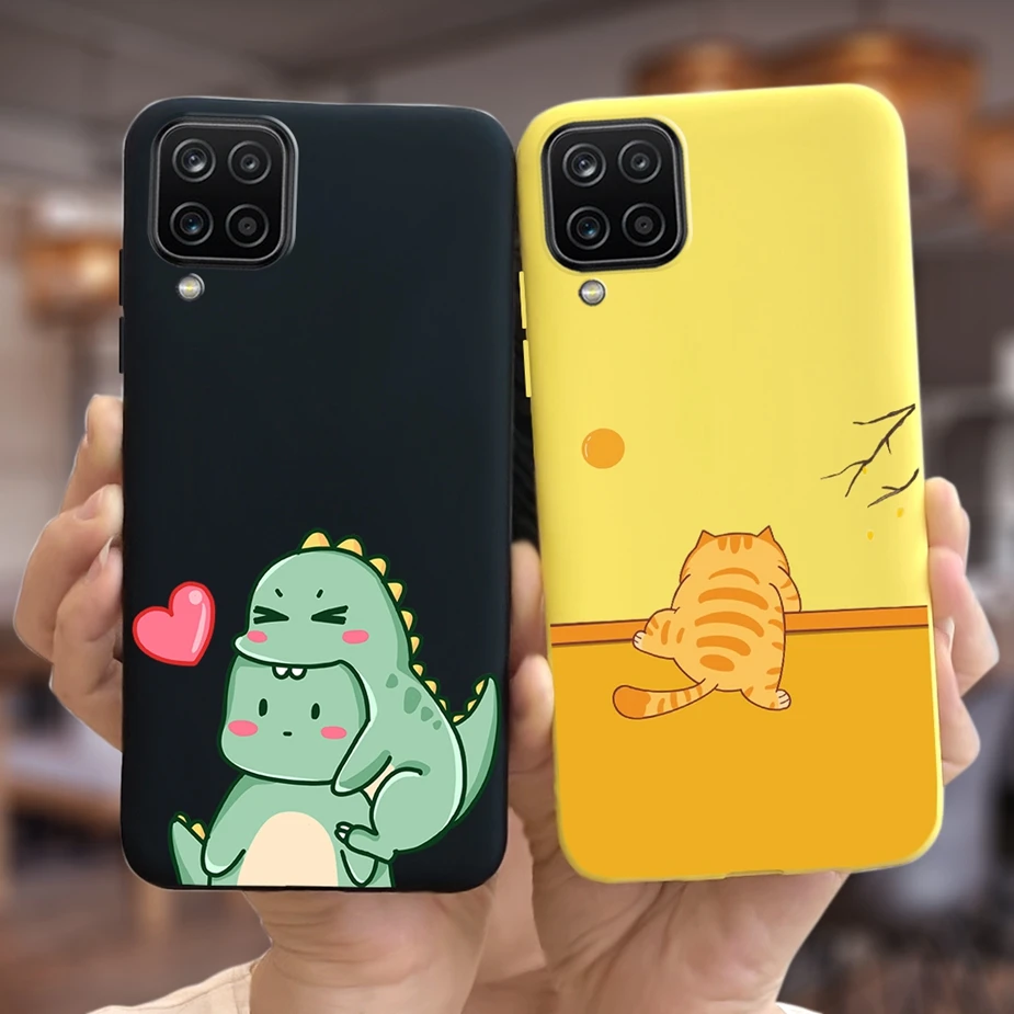 Stylish Cartoon Painted Soft Phone Case with Bumper