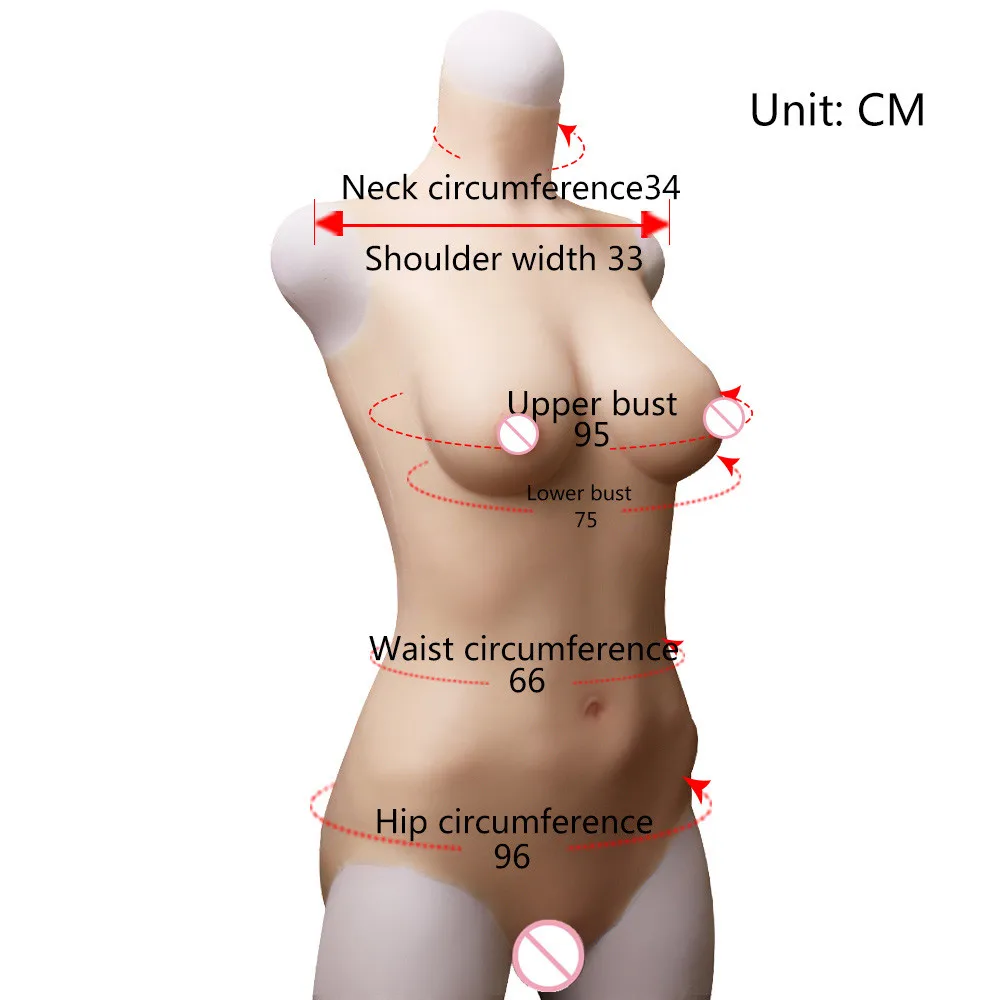 Tgirl 여성 바디 수트, 꽉 끼고 삽입 가능한 D 컵, 풀 바디 원피스 실리콘 가슴 크로스드레서, 드래퀸 트렌젠더 트래스티도 