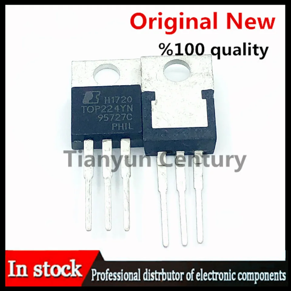 5 Pièces TOP226YN - Composant électronique TO-220, Régulateur De Tension Ou Circuit Intégré, Lot De 5 Unités