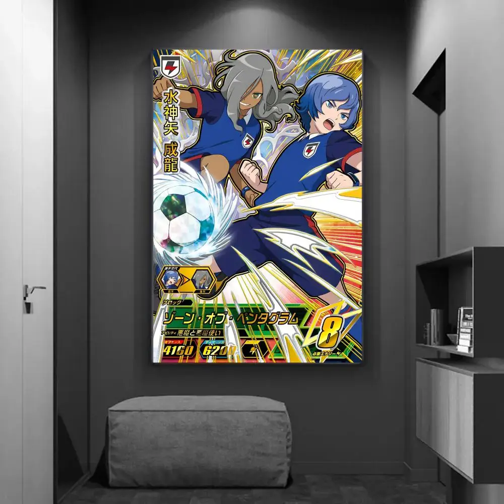 Inazuma Eleven Classic Movie Posters Waterproof Paper Sticker