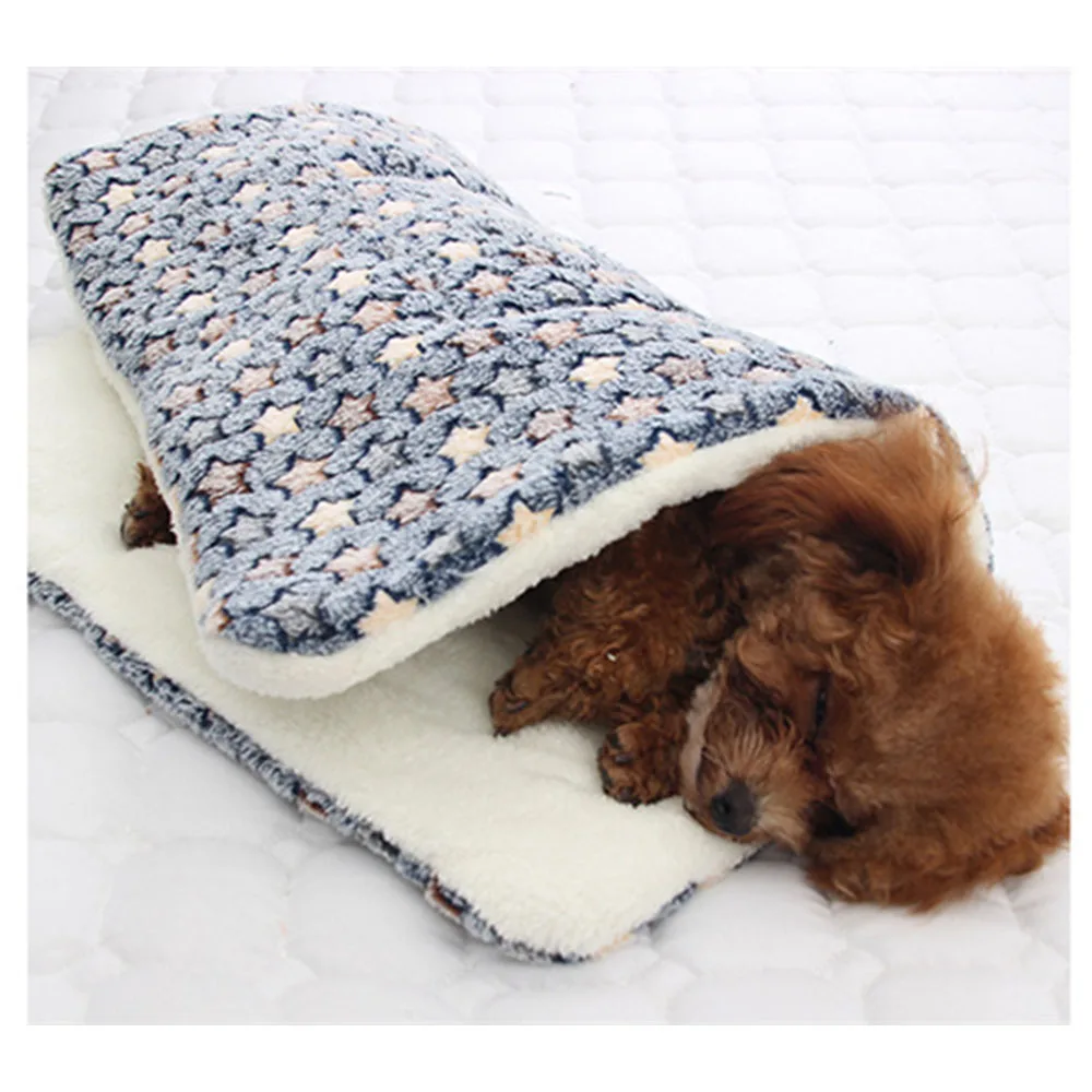 Title 17, Soft Flannel Thickened Pet Soft Fleece Pad Pet ...