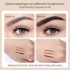 3-color Private Label Eyebrow Pencil Custom Bulk Double Head Automatic Extremely Fine Waterproof Sweat Resistant Makeup Beauty 5