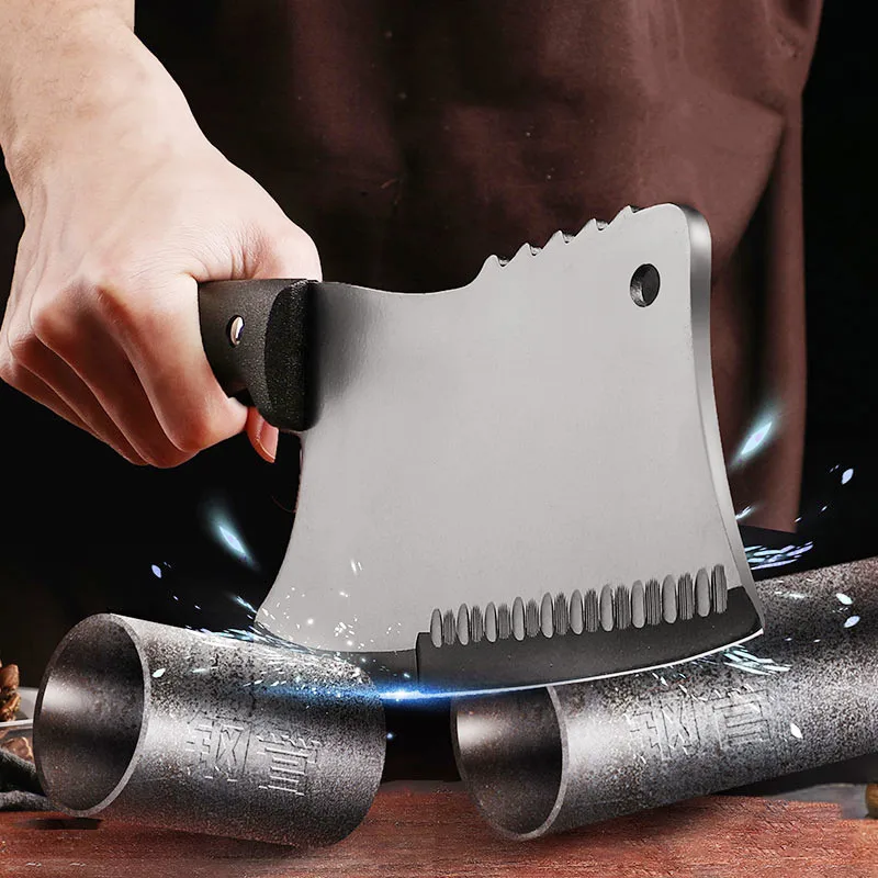 High Hardness Kitchen Chef Knife Bone Chopping Knife Meat Cleaver Chef