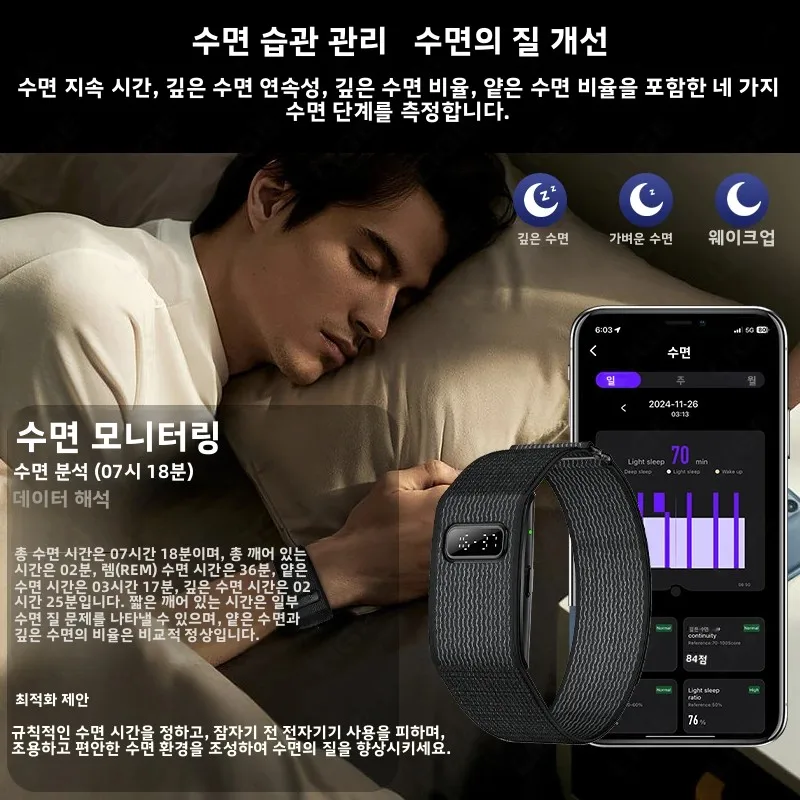 LIGE GPS 러닝 트랙 스포츠 피트니스 스마트 팔찌 방수 심박수 혈압 수면 모니터링 장시간 대기 스마트워치