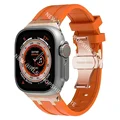 Rose gold orange