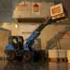 US Stock 1/14 LESU AT1050 Hydraulic RC Loader RC Fork Truck Telescopic Arm Radio Control Loaders Light Sound Model Vehicle Toys 1