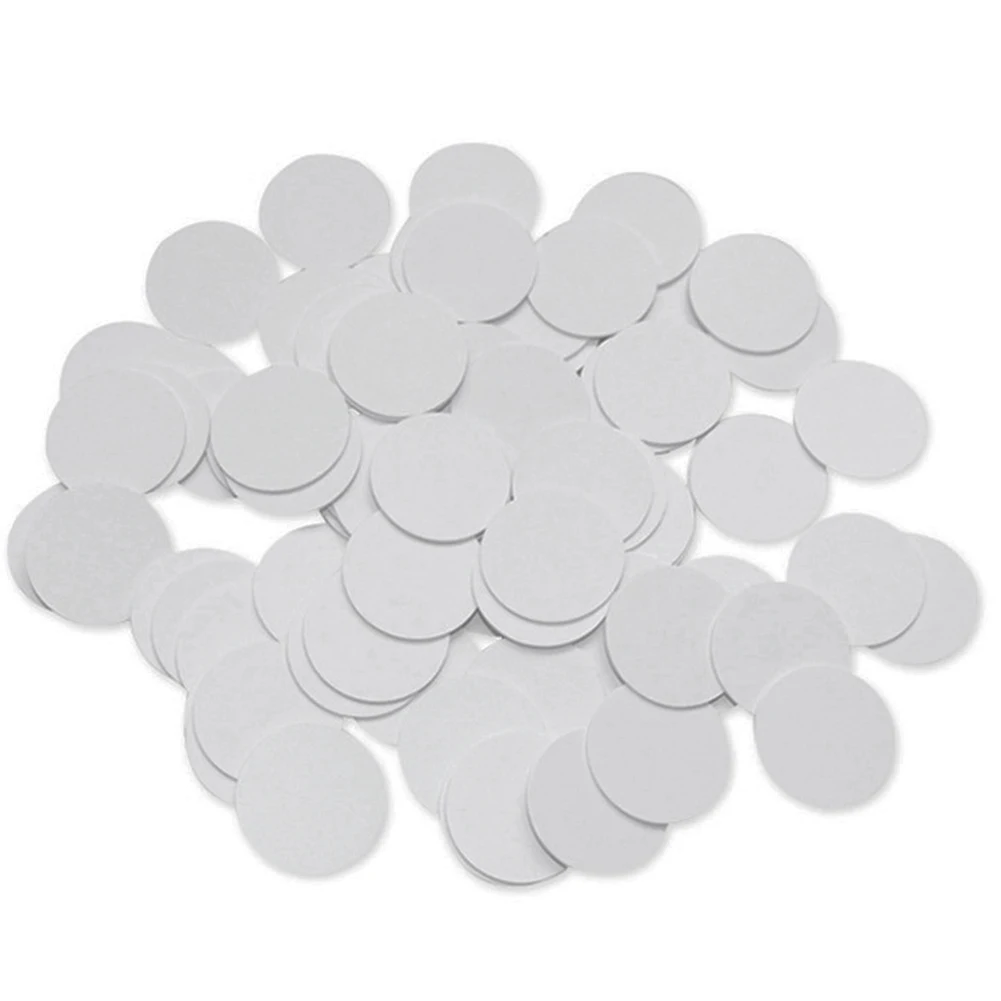 

50Pcs NFC NTAG215 Coin 13.56MHz NTAG 215 Coin Label RFID Ultralight Tags Labels 25 Mm Diameter