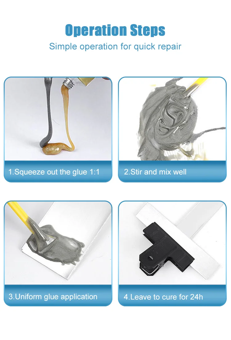 Repaired metal pipe showing restored integrity