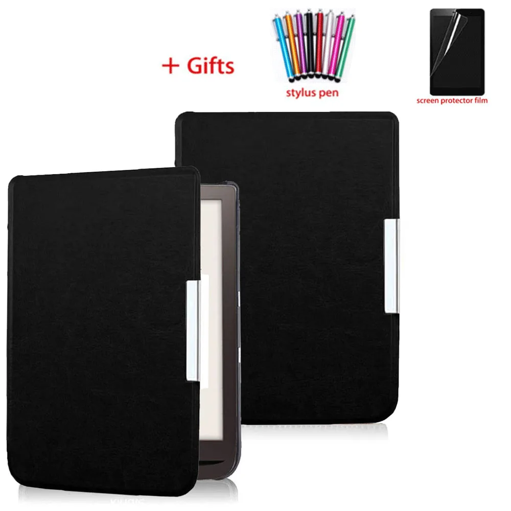 Compatibilidade com 7.8 Popobolso 740 e 740 Pro e 740 Leitor de Cores Case Flip Cover Mais Película Protetora Caneta Stylus