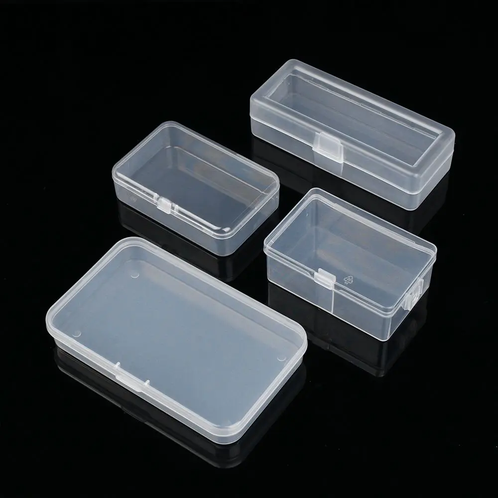Plastic Transparent Storage Box for Jewelry and Crafts