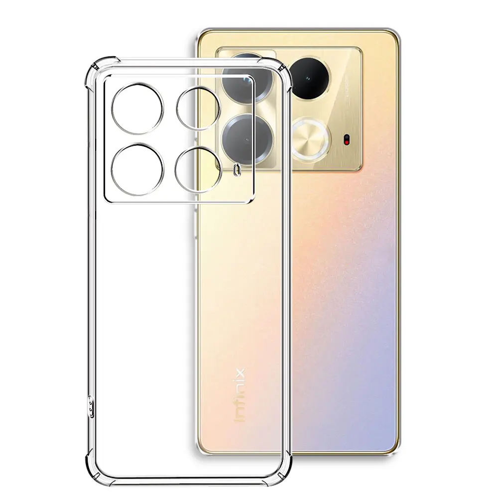 Shockproof Clear Soft Silicone Phone Case - Enhanced Protection & Style