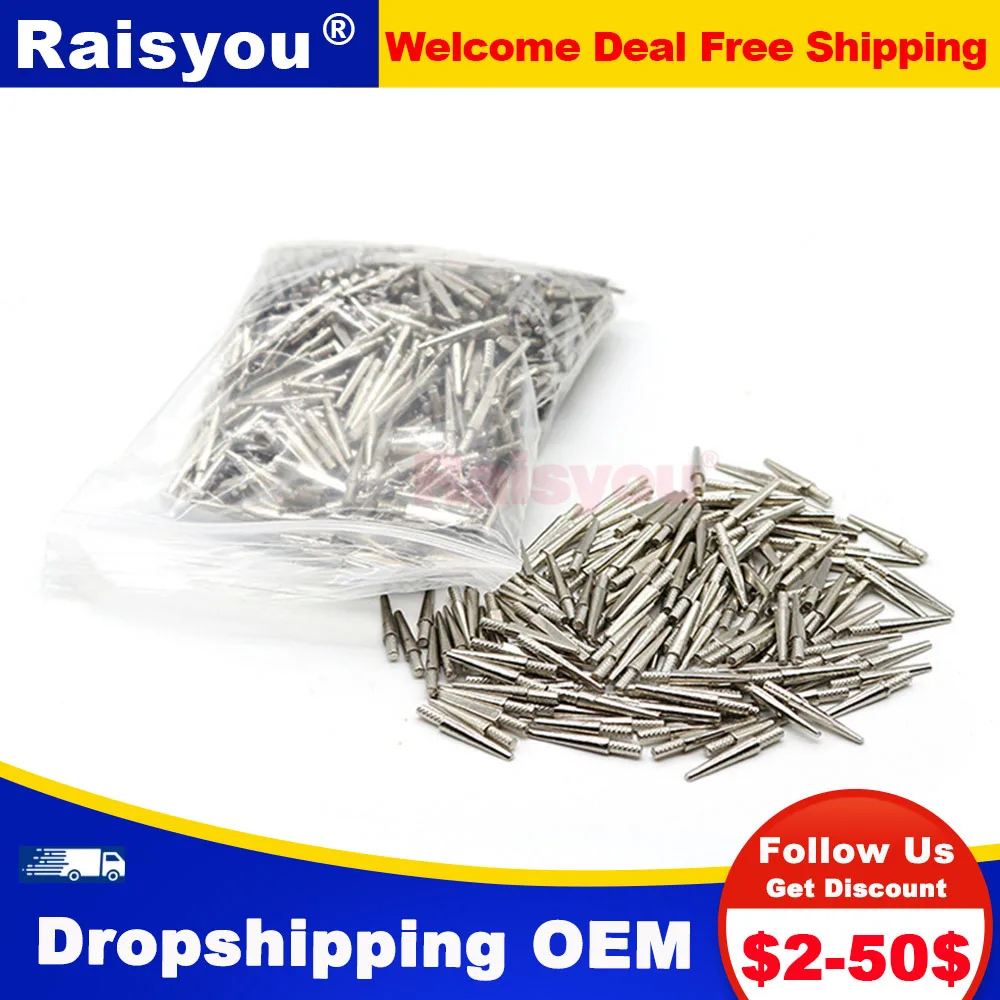 

1000psc Dental Zinc Alloy Nails Dental Lab Stone Models Dental Materials Excellent Quality for Feeler Model Work Dental Tools