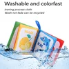 4 Pages Baby Books Enlightenment Early Learning Black and White Cloth Book for Toddlers Montessori Educational Toys 0-3 Years 6