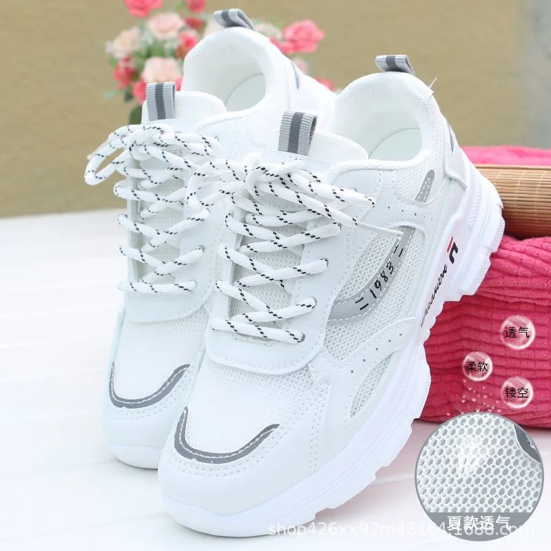 Maogu Running Shoes Fashion Breathable Walking Platform