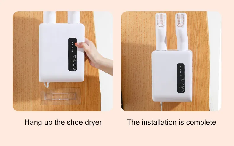 Adjustable Electric Shoe Dryer And Deodorizer With Dehumidifier