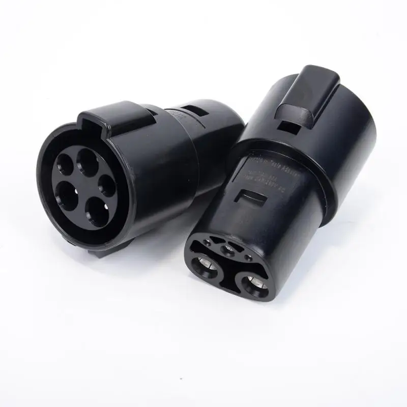 

EV Charger Adapter Type1 J1772 to Tesla Model X Y 3 S for Electric Vehicle Charging Gun Connector EVSE Conversion Teslas Socket