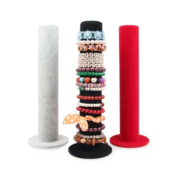 New Jewelry Display Bracelet Hand Organizer Hairband Display Velvet Display Stand Jewelry Stand Desktop Household Products