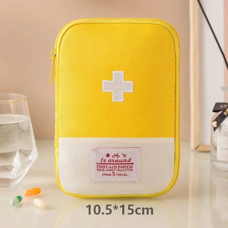 First Aid Kit Home Small Medicine Storage Travel Outdoor Mini Portable
