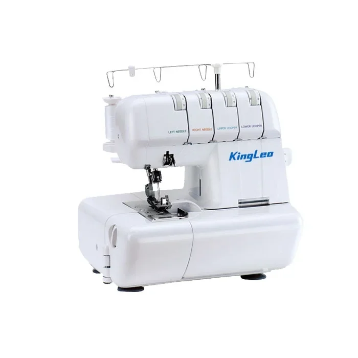 Multifunctional Household Electric Domestic Overlock Sewing Machine Flat-Bed Multiple Feed Automatic Lock Overlock Leather