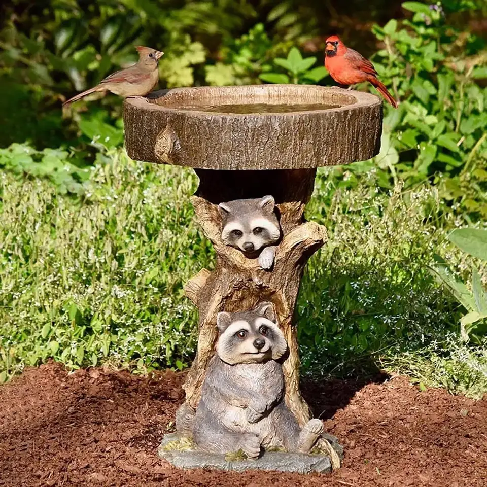 Mangiatoia E Abbeveratoio Per Uccelli Con Supporto Da Terra In Acciaio Inox - 74 Cm (29,1 Pollici) - Ciotola Rimovibile Per Giardino, Cortile E Terrazzo - 5