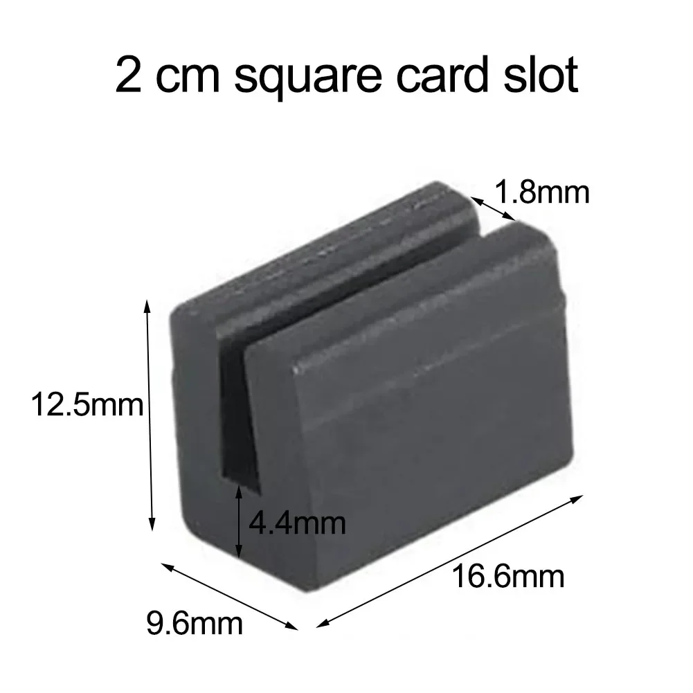 U-shaped Foot Pad Technics SL-1200 SL-1210 Lid Dust Cover Rubber Foot/Feet Corner Dampers Electric Instrument Parts