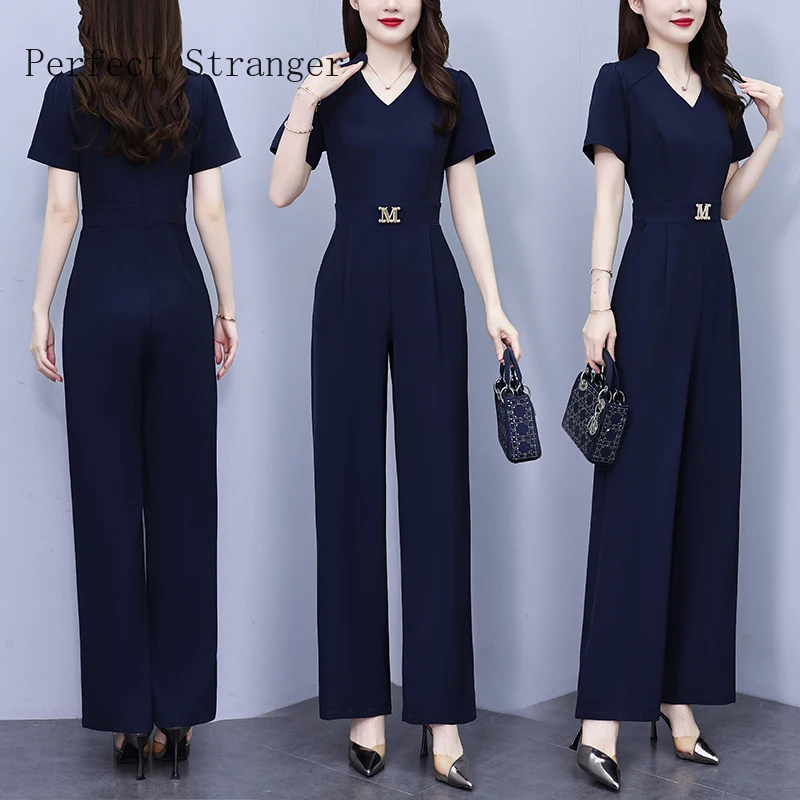 Mono Corto Mujer Verano Mono Suelto Para Mujer Estilo Casual Con