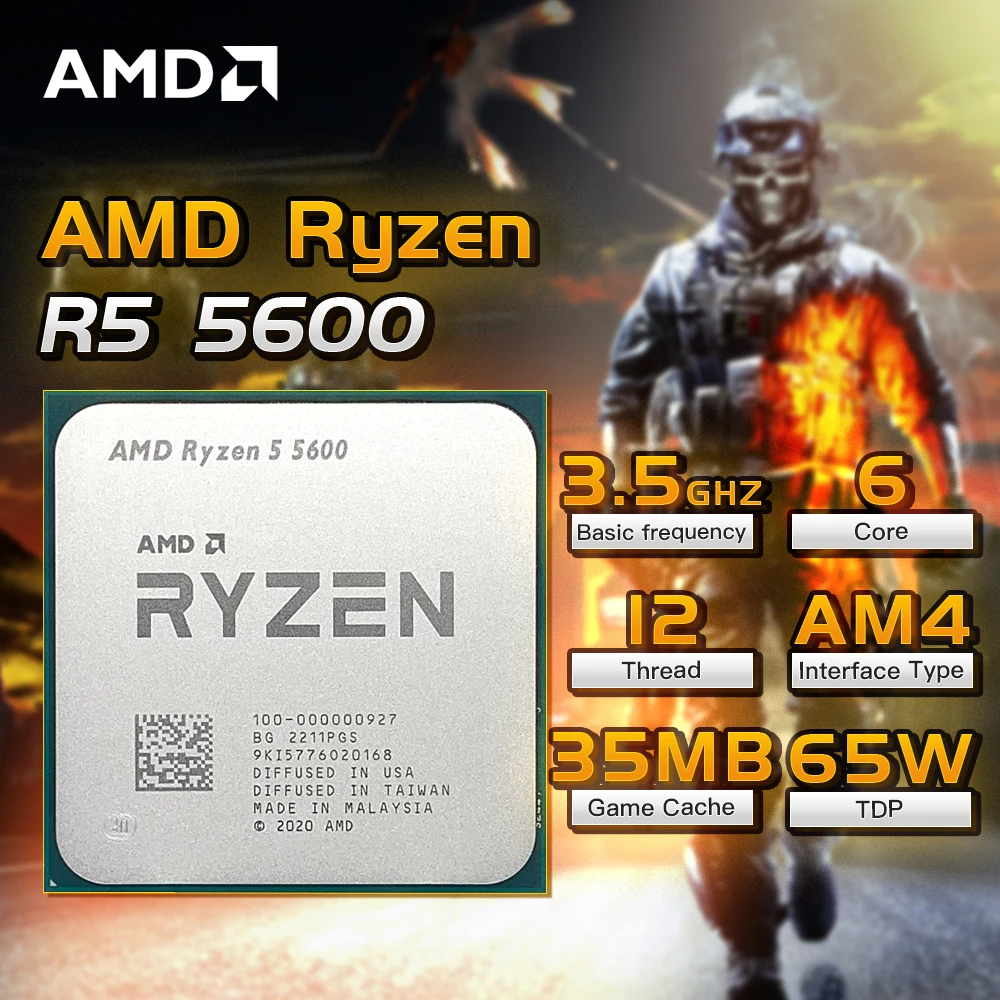 Desktop Accessories Processador Cpu Game Processor Socket Amd Ryzen