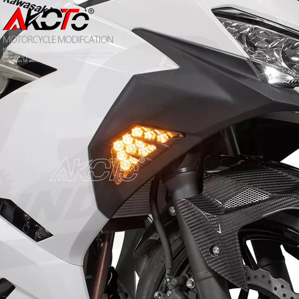 2025+ New Front Turn Signals Light Turning Lamp For Kawasaki ZX