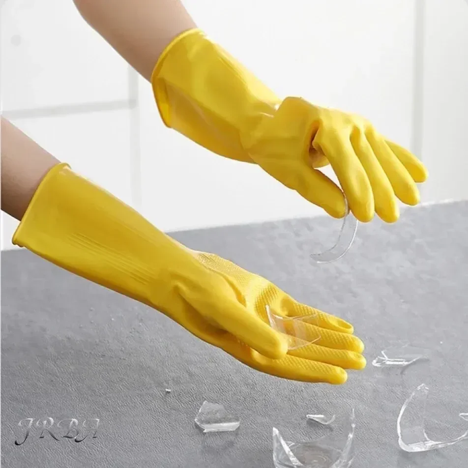 Dishwashing Gloves Latex Waterproof Household Kitchen