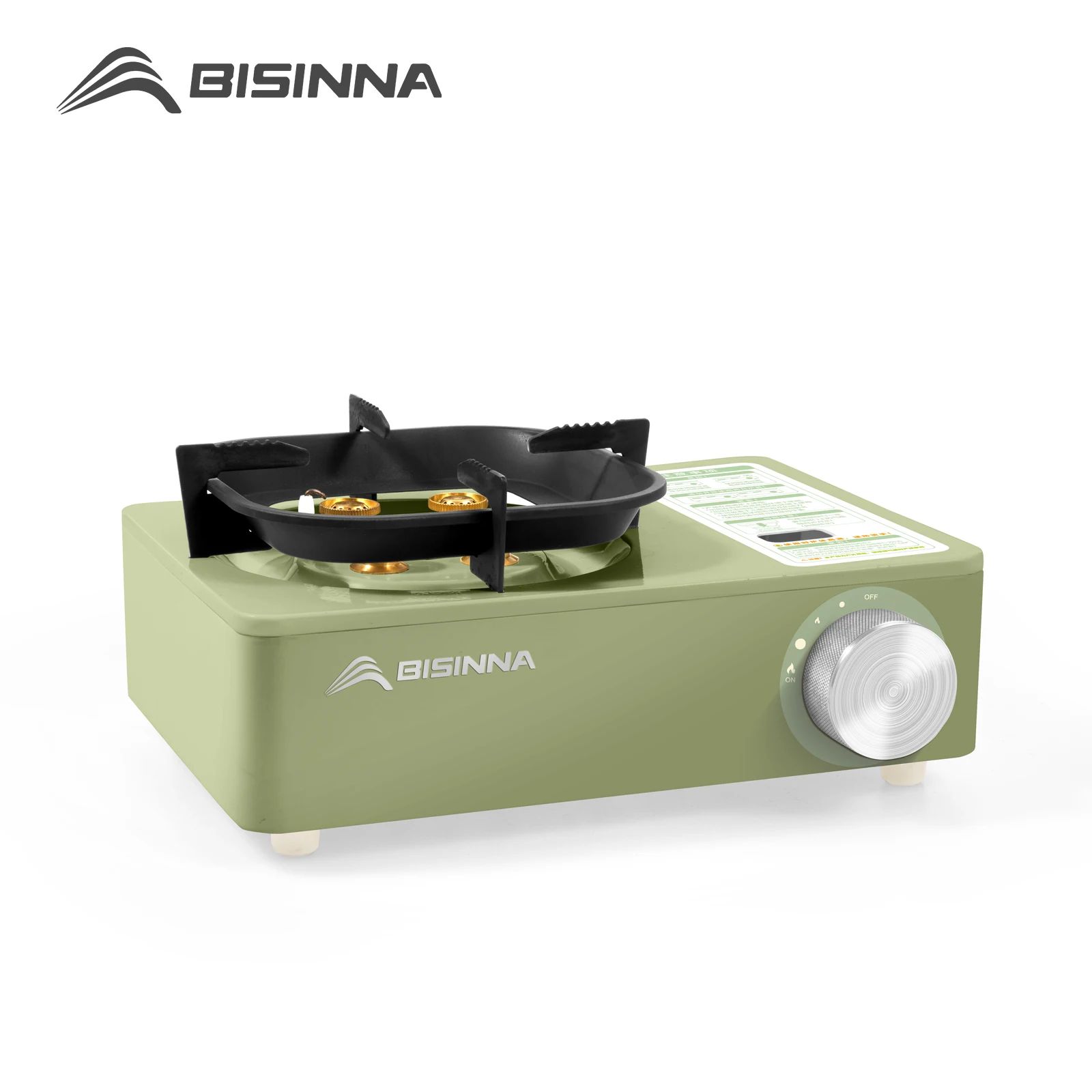 BISINNA 5800W Camping Gas Stove – Portable High Firepower Cassette Burner 1