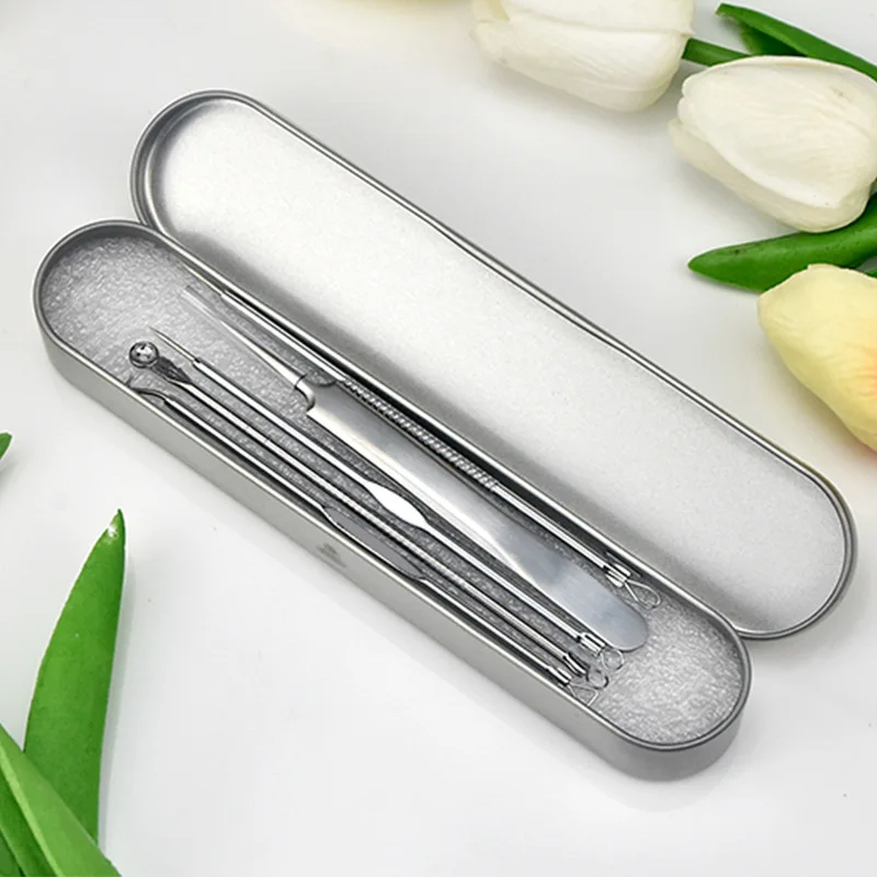Blackhead Remover 11/8/6/4PCS Acne Blackhead Removal Needles Black Dots Cleaner Black Head Pore Cleaner Deep Cleansing Tool Face Skin Care Tool