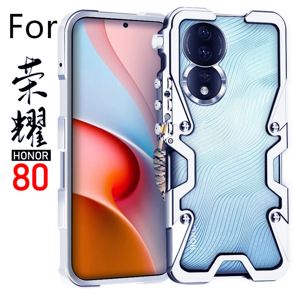 Premium Shockproof Aluminum Bumper Case - Heavy Duty Metal Cover