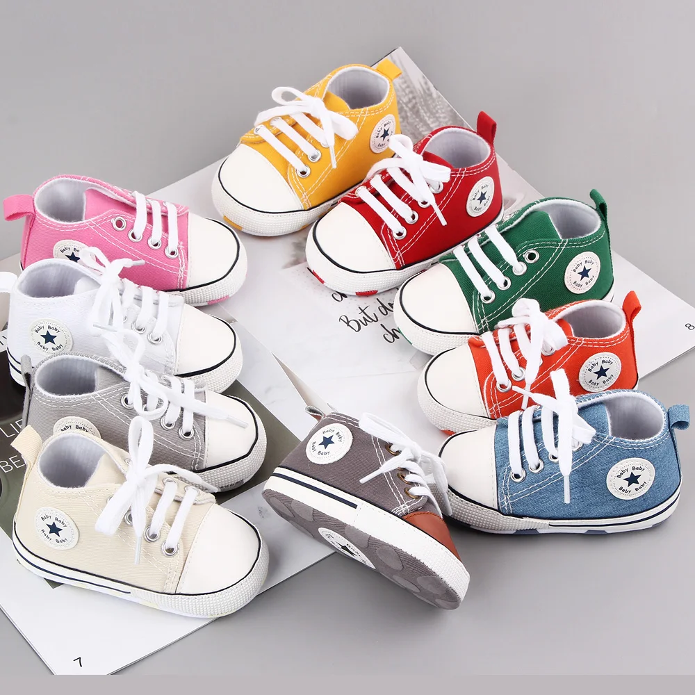 Classic Canvas Baby Sneakers 1