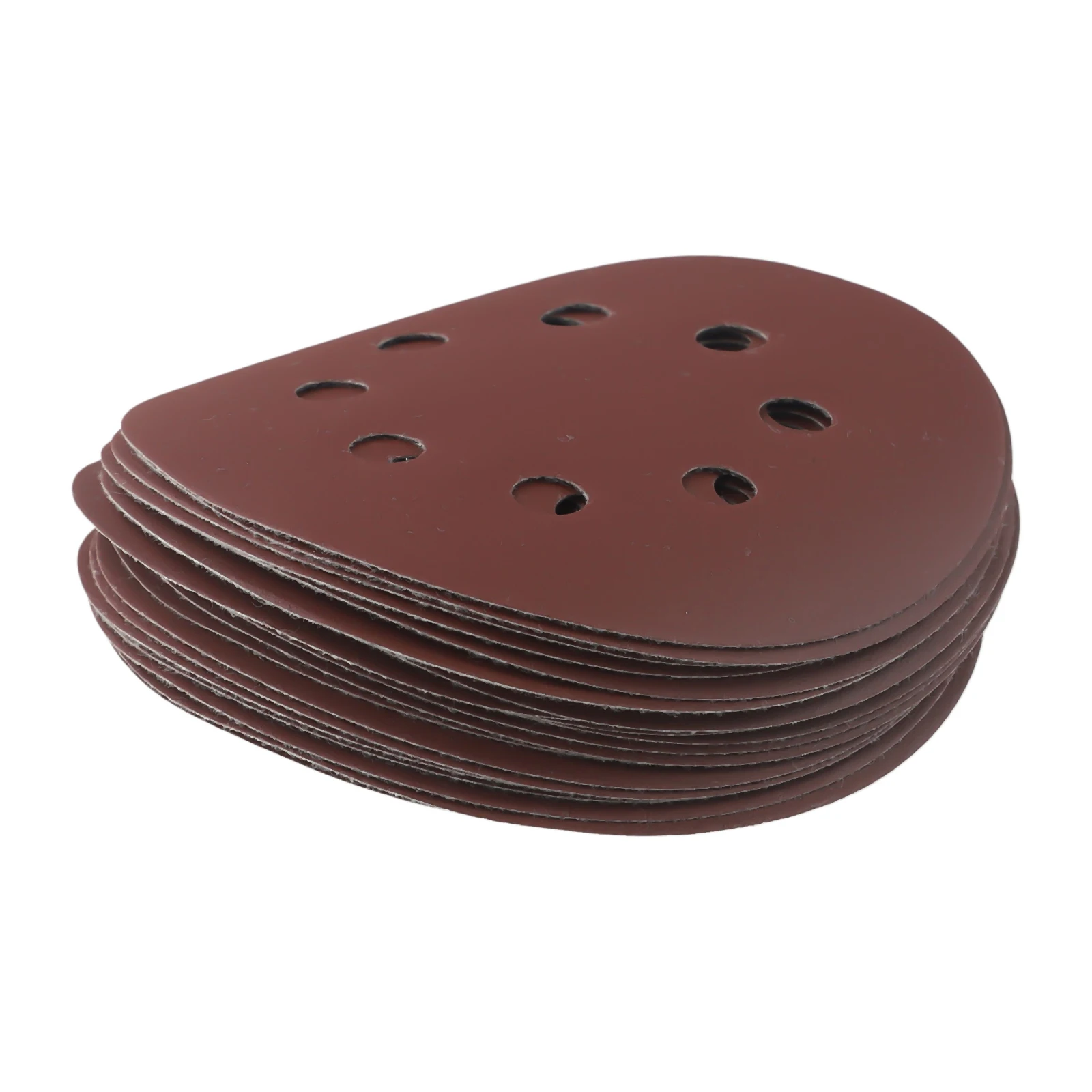 20pcs 5 Inch 125mm Round Sandpaper 8 Hole Sanding Discs Hook & Loop Grit 40-2000  For Polishing Metal Wood Jade катушка yugana round aid 2000 4 1 подшипник 5 2 1