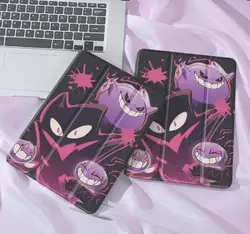 Purple Ghost Case with Pen Holder - iPad 5 6th 9.7 (Purple ghost)