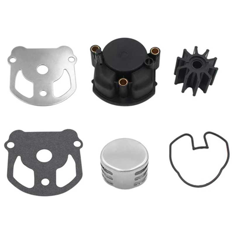 

1Set For OMC Cobra Water Pump Impeller Kit With Housing 984461 983895 984744 18-3348 Metal + Plastic Replacement