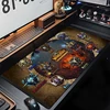 Computer Accessories W-world of Warcraft Gaming Mouse Pad Xxl Game Mats Desk Mat Anime Office Laptop Mousepad Pc HD Customized