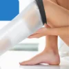 Health Beauty Waterproof Cast Cover Leg Cast Bag Cast Protector Shower Leg PVC-P2204 For Adult For Outdoor For Home For Man 2