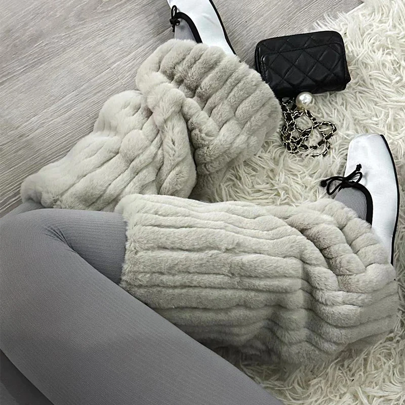 Pai Overcome Women's Mid-length Imitation Mink Fur Coat Ni Overcomes Imitation Mink Fur Coat Imitation Fur Coat main image 1